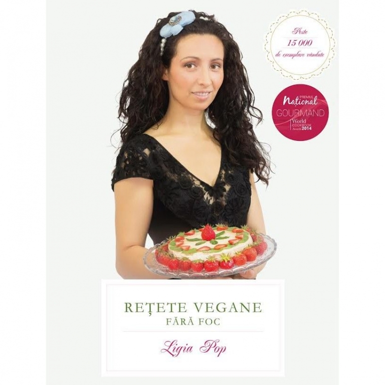 Carte Retete vegane fara foc editia 6 Ligia Pop 256pg - CURTEA VECHE