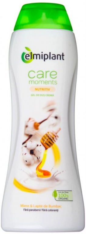 Gel dus crema miere lapte bumbac 400ml - ELMIPLANT