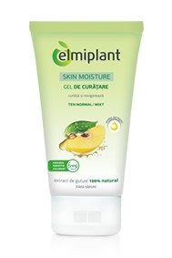 Gel crema curatare ten uscat/sensibil SkinMoisture 150ml - ELMIPLANT