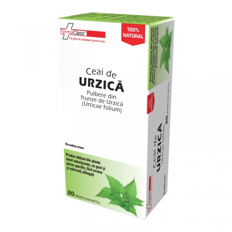 Ceai urzica 20dz - FARMACLASS