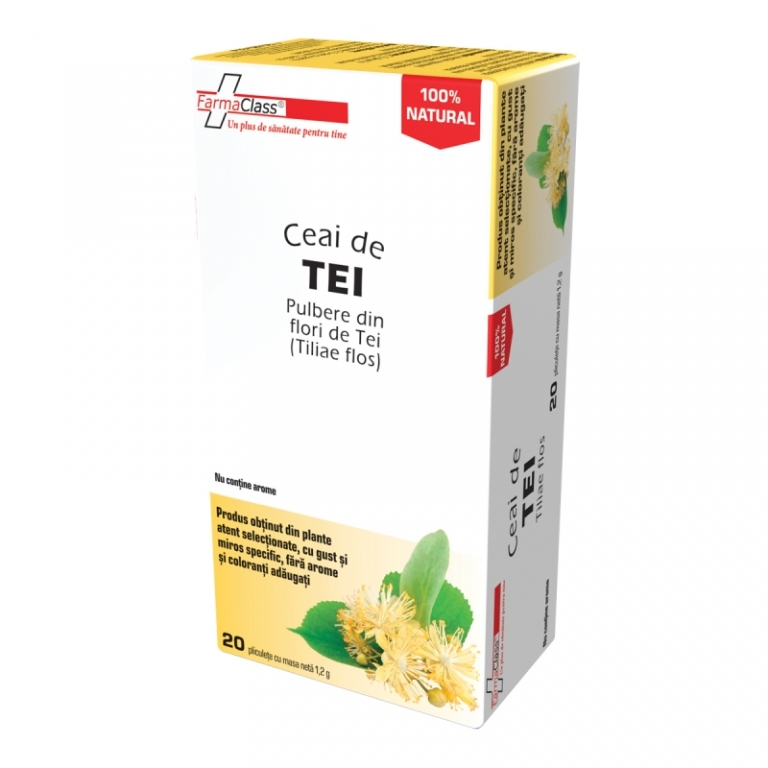 Ceai tei 20dz - FARMACLASS