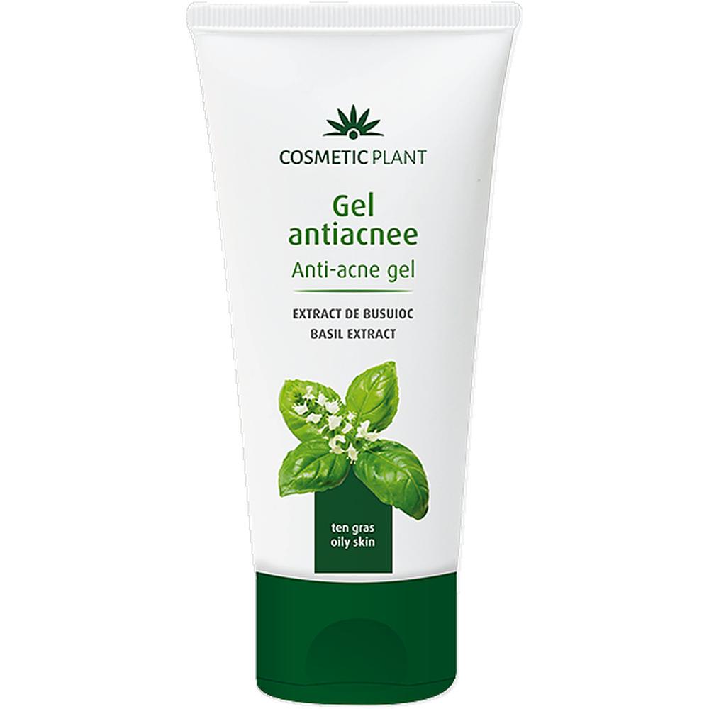 Gel antiacnee busuioc 100ml - COSMETIC PLANT
