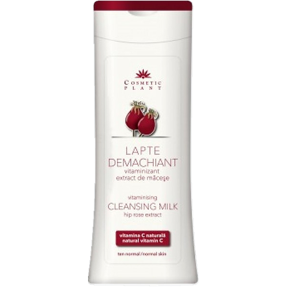 Lapte demachiant vitaminizant macese 200ml - COSMETIC PLANT