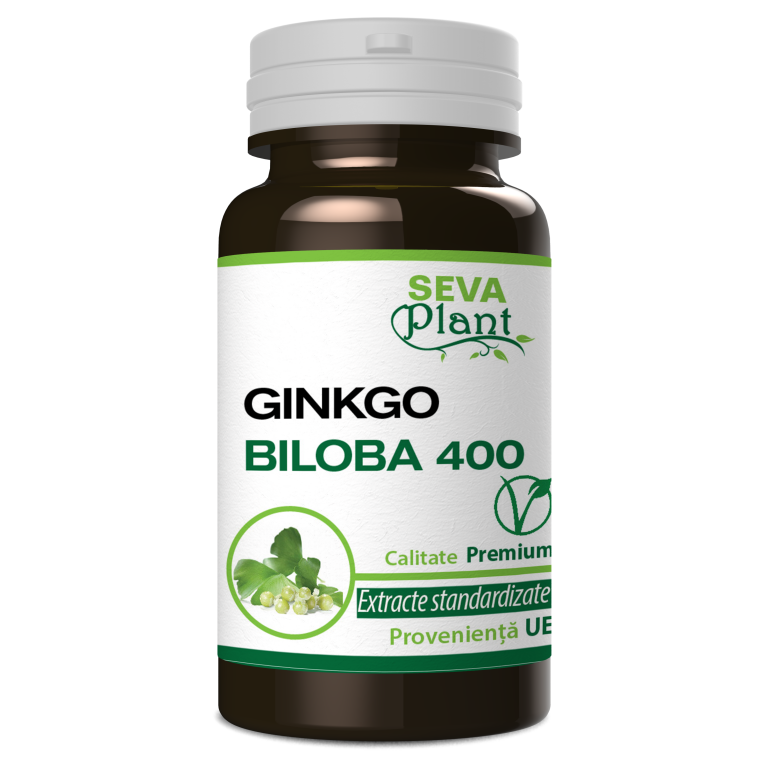 Ginkgo biloba 400mg 60cps - SEVA PLANT