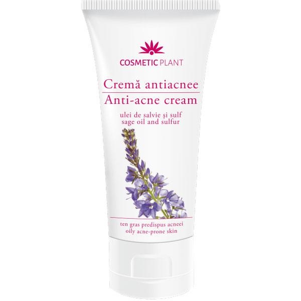 Crema antiacnee ulei salvie sulf 100ml - COSMETIC PLANT