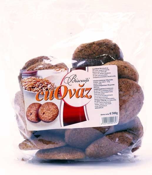 Biscuiti fulgi ovaz 300g - SENIC