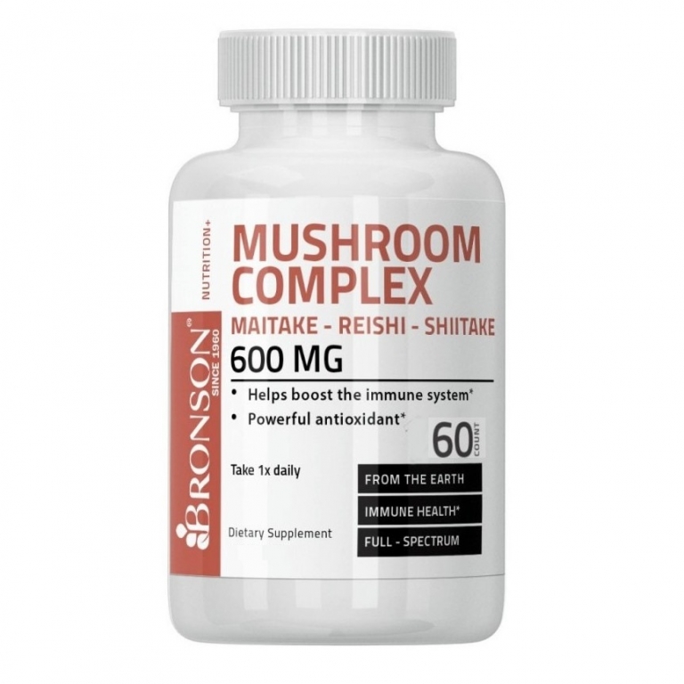 Maitake shiitake reishi 60cps - BRONSON