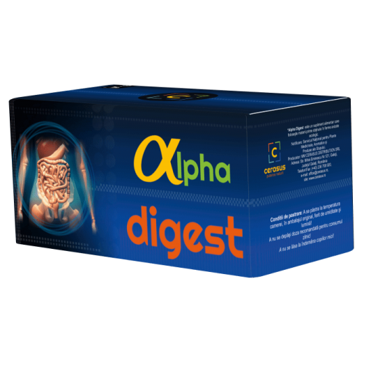 Pulbere Alpha digest 5g x 30pl - DEEP GREEN