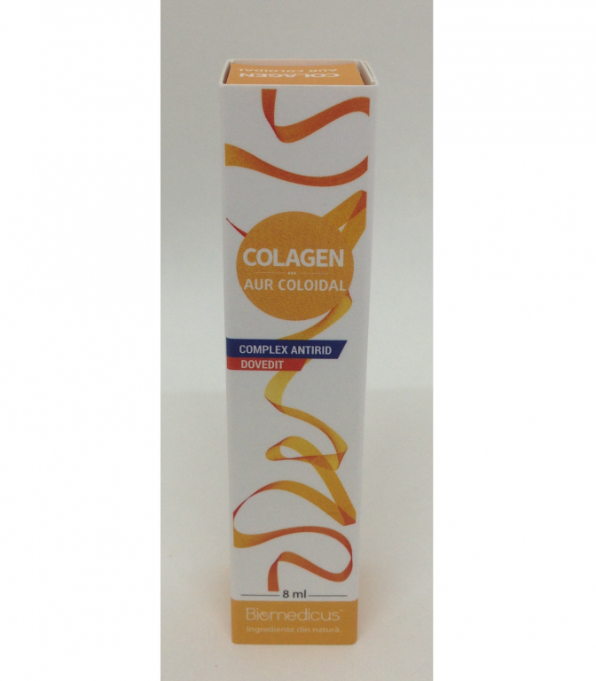 Colagen marin aur coloidal 8ml - BIOMEDICUS