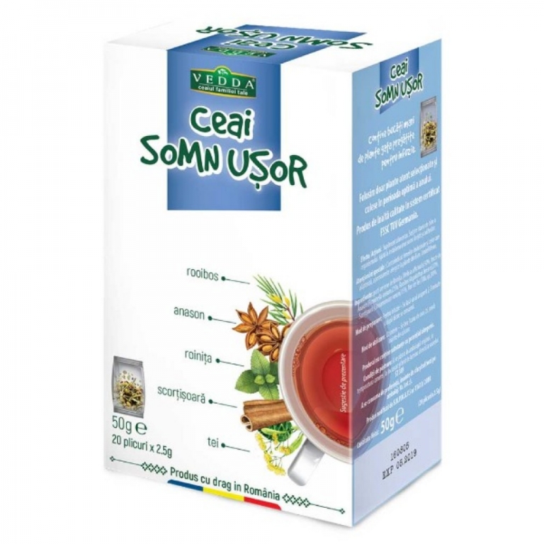 Ceai Somn Usor 20dz - VEDDA