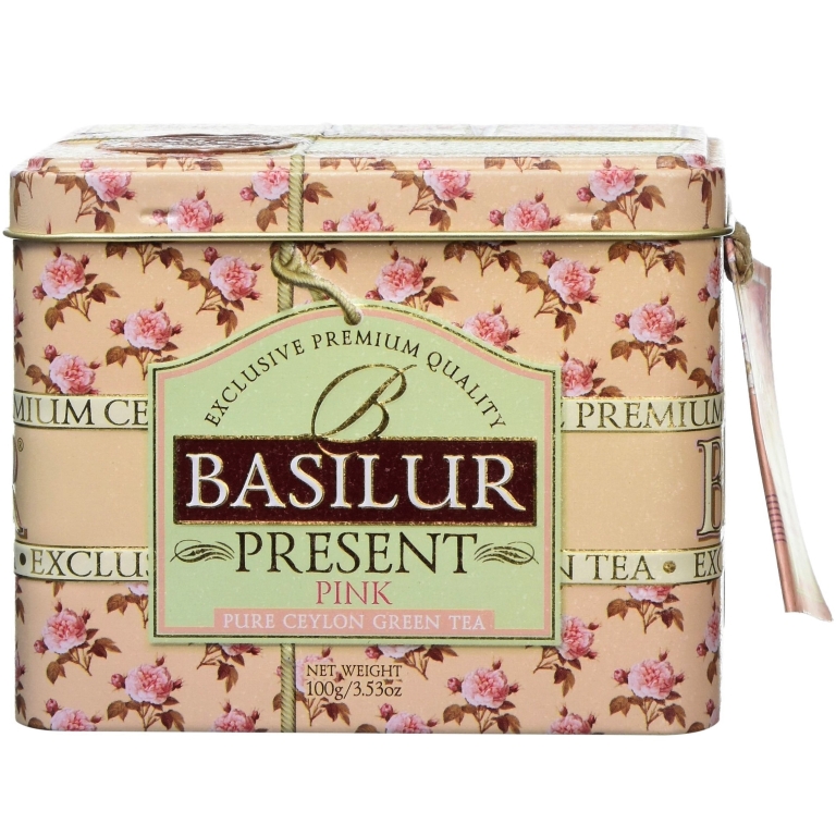 Ceai verde ceylon Present Pink cutie 100g - BASILUR