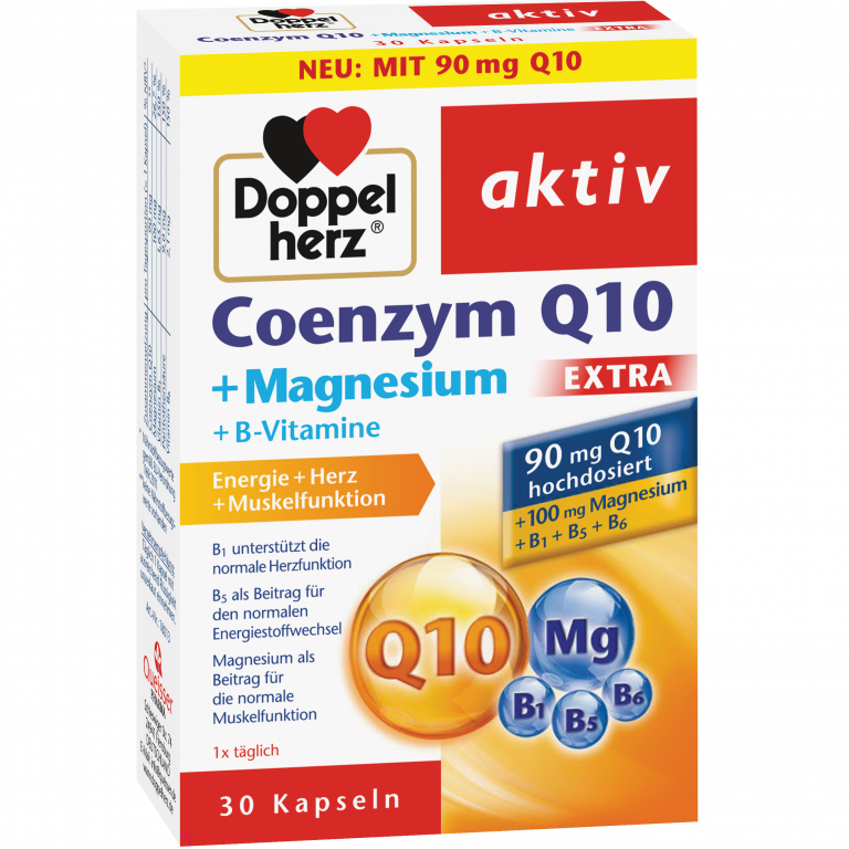 Coenzima Q10 extra Mg B1 B5 B6 30cps - DOPPEL HERZ