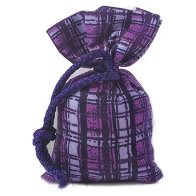 Saculet brodat lavanda uscata 1b - AROMA LAND