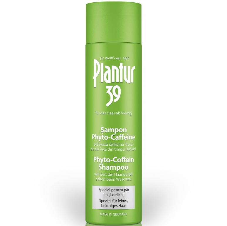 Sampon par fin delicat phyto caffeine Plantur39 250ml - DR WOLFF