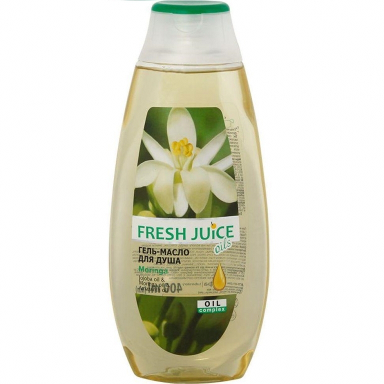 Gel ulei dus uleiuri jojoba moringa amarant 400ml - FRESH JUICE