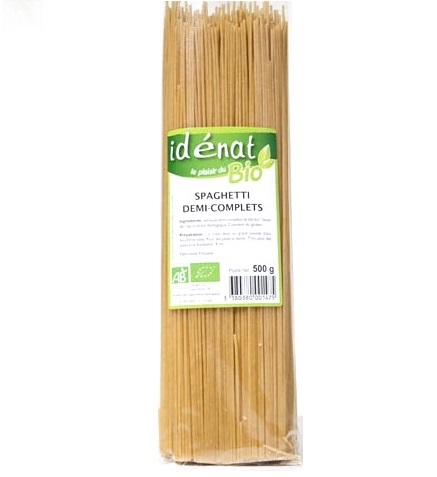 Paste spaghete grau semiintegral eco 500g - IDENAT