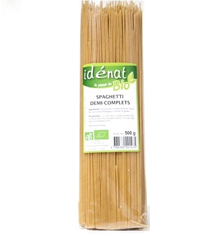 Paste spaghete grau semiintegral eco 500g - IDENAT