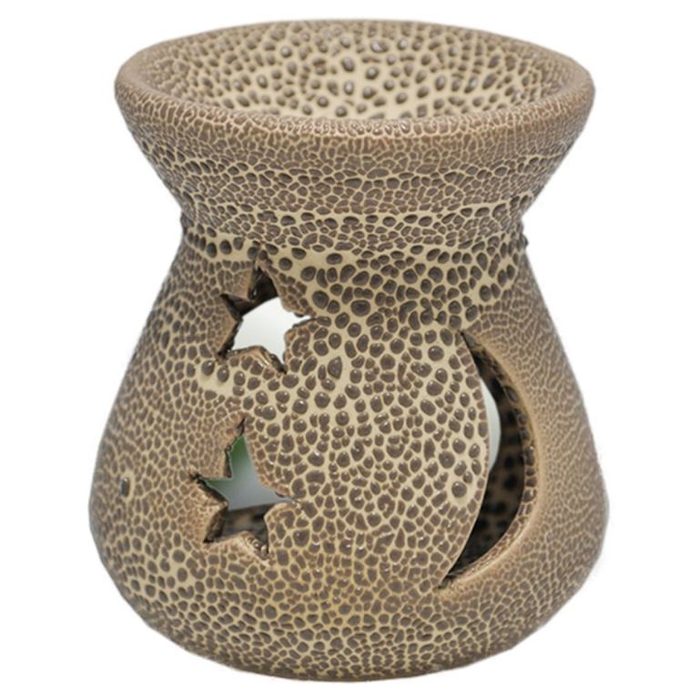 Vas ceramic aromatizor mic brun 1b - AROMA LAND