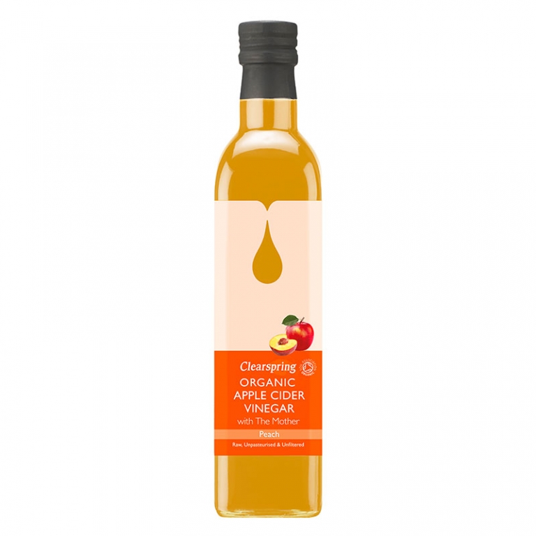 Otet cidru mere piersica eco 500ml - CLEARSPRING