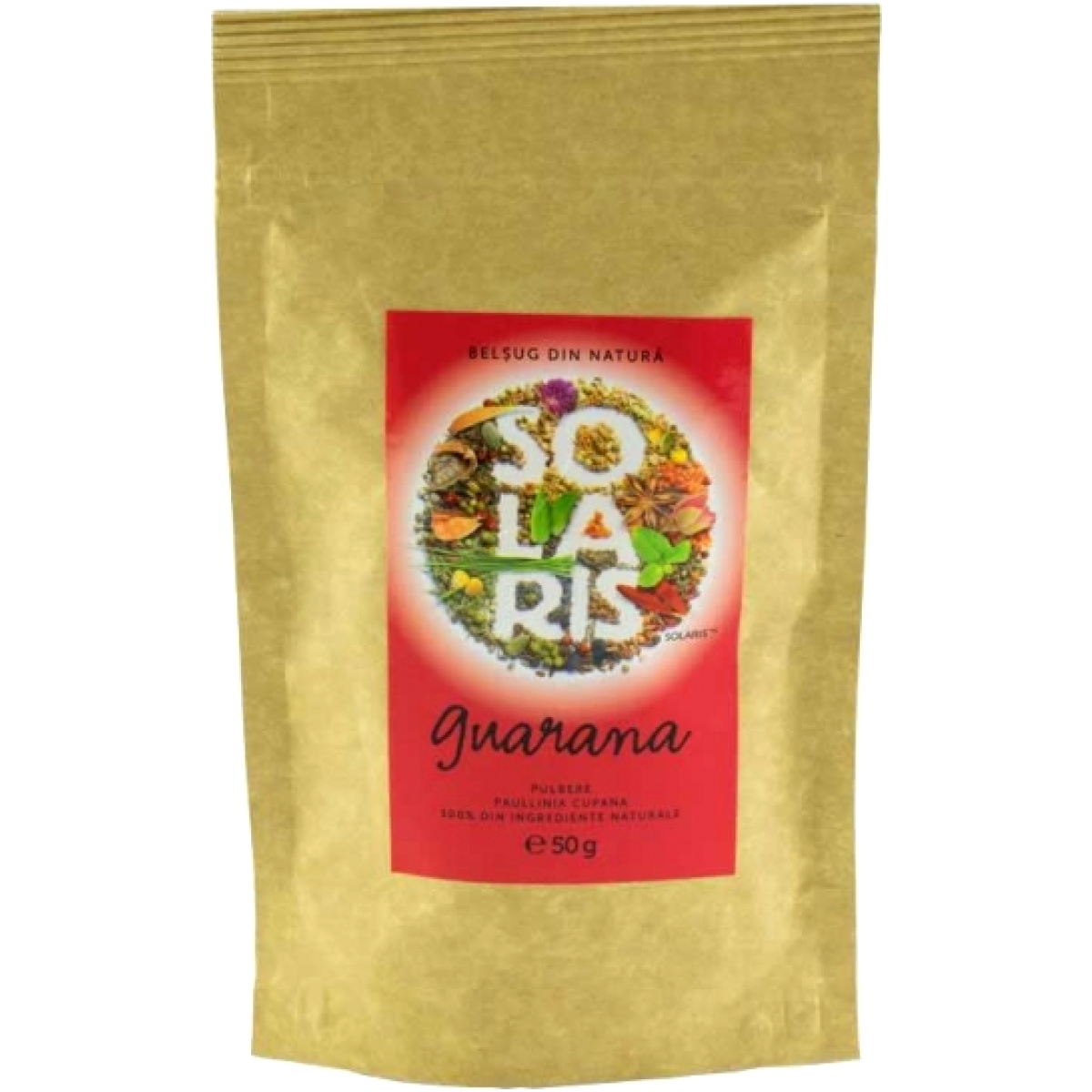 Pulbere guarana 50g - SOLARIS