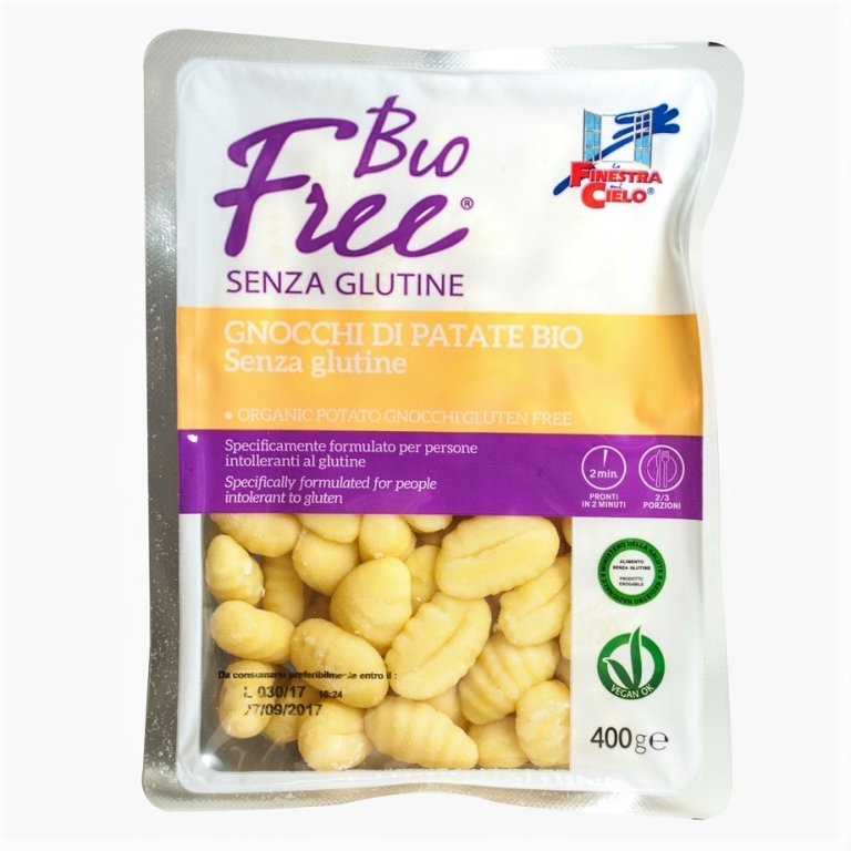 Paste gnocchi cartofi fara gluten eco 400g - LA FINESTRA SUL CIELO