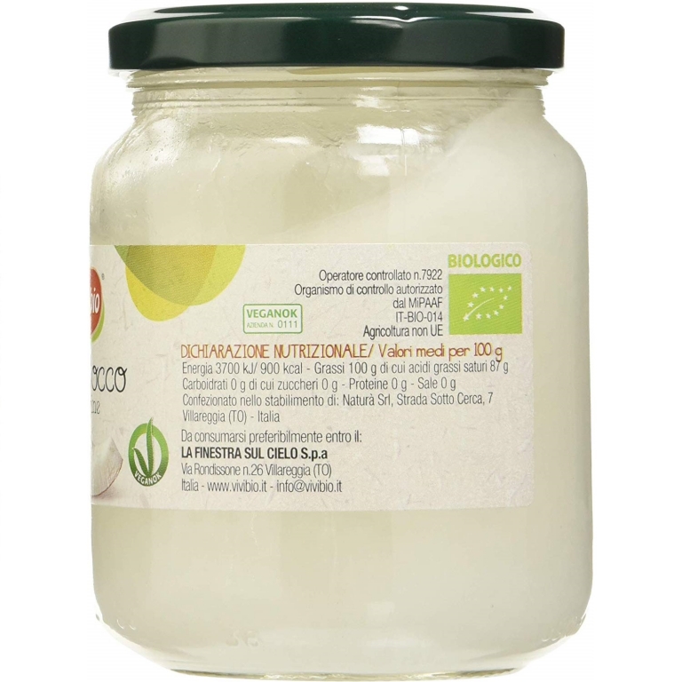 Ulei cocos virgin eco 300g - VIVIBIO