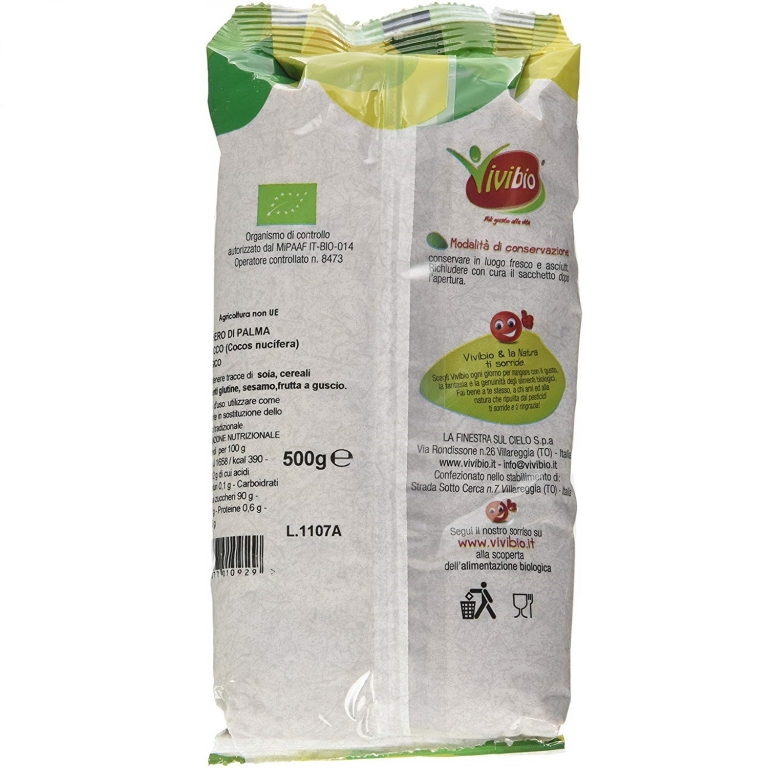 Zahar cocos eco 500g - VIVIBIO