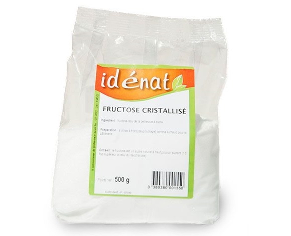 Fructoza cristalizata bio 500g - IDENAT