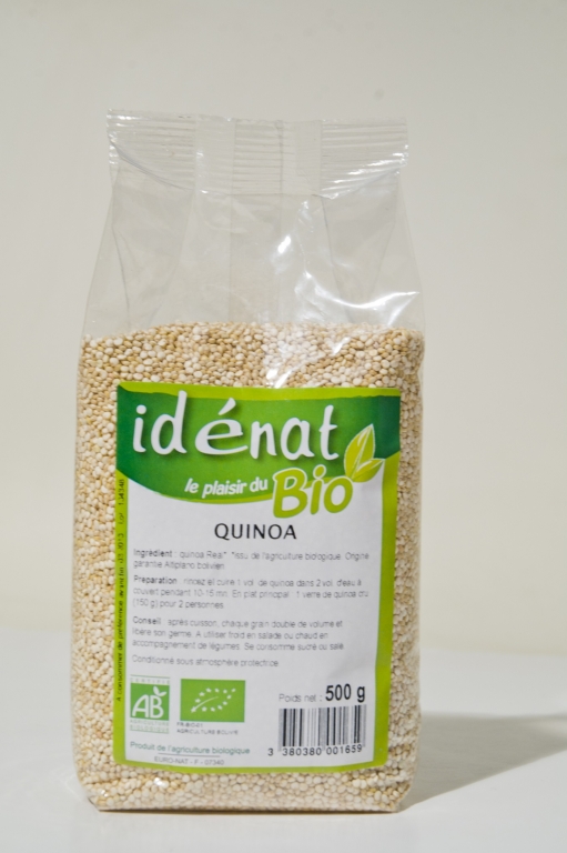 Quinoa alba boabe eco 500g - IDENAT
