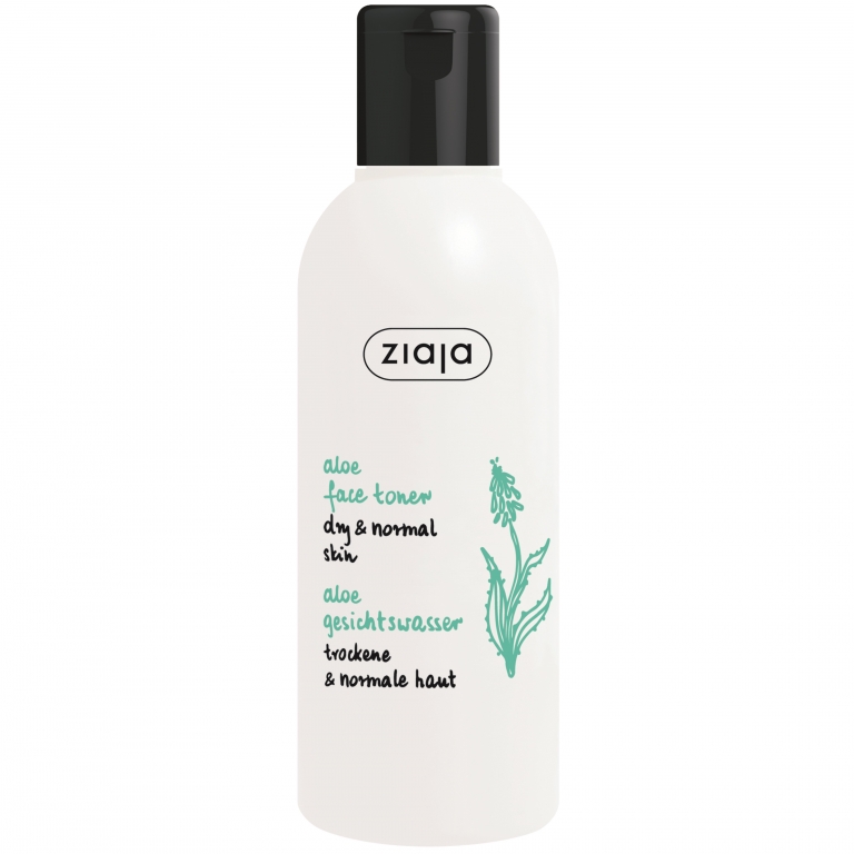 Lotiune tonica aloe vera ten uscat/normal 200ml - ZIAJA