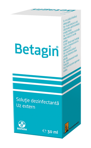 Solutie dezinfectanta Betagin 30ml - BIOFARM