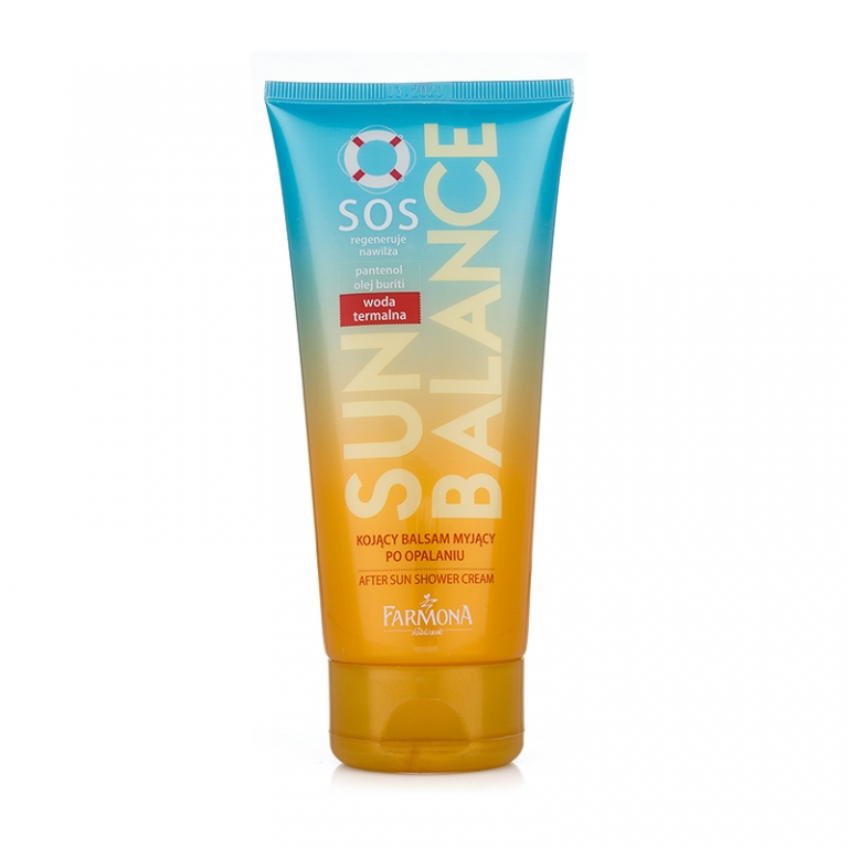 Crema dus calmanta dupa plaja SOS Sun Balance 200ml - FARMONA