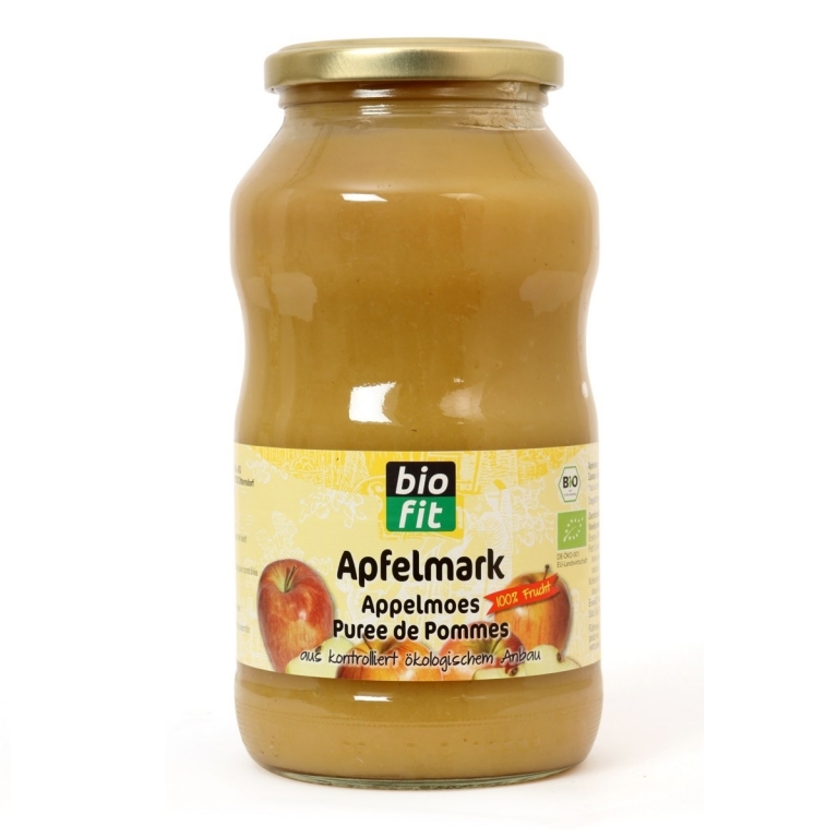 Piure mere neindulcite eco 700g - BIOFIT