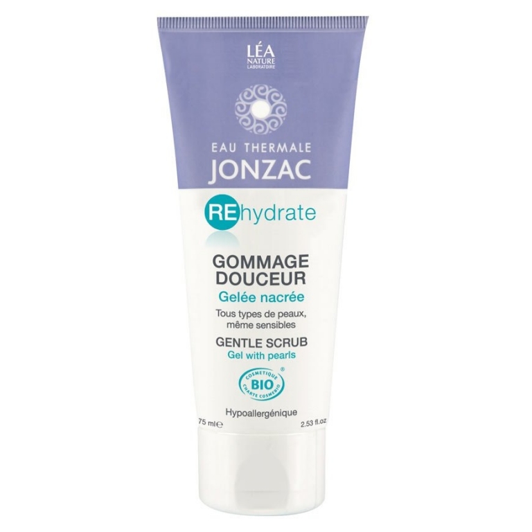 Scrub facial delicat Rehydrate 75ml - JONZAC