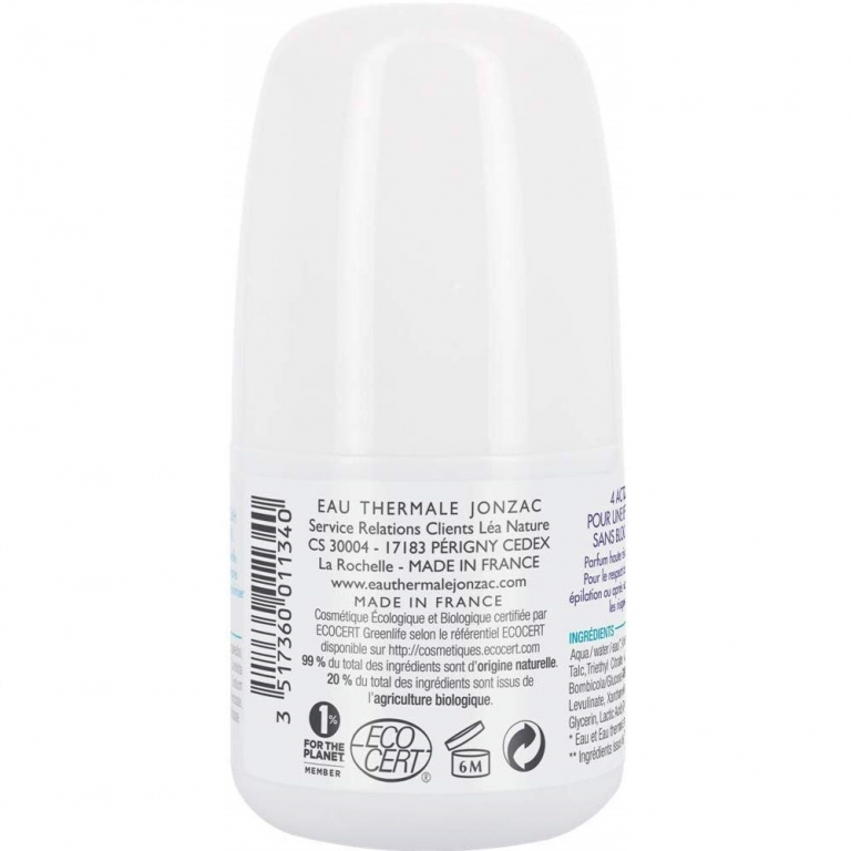 Deodorant roll on hipoalergenic 24h Rehydrate 50ml - JONZAC