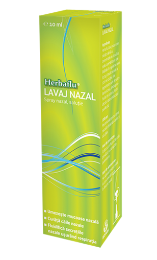 Spray lavaj nazal 10ml - HERBAFLU