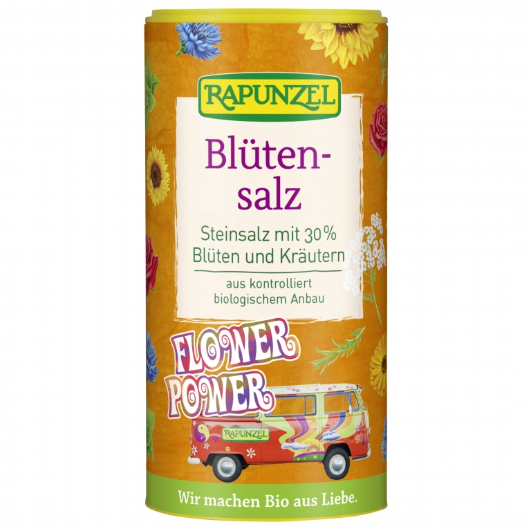 Sare roca flori plante aromatice eco 90g - RAPUNZEL