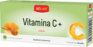 Vitamina C+ propolis 20cp - BIOLAND