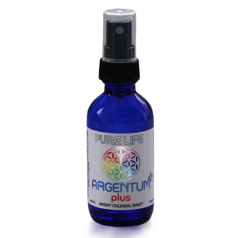 Argint coloidal 10ppm Argentum+ plus pulverizator 30ml - PURE LIFE