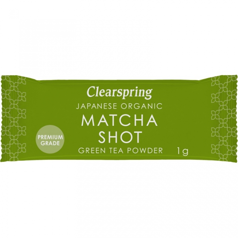 Ceai verde matcha pulbere plic eco 1g - CLEARSPRING