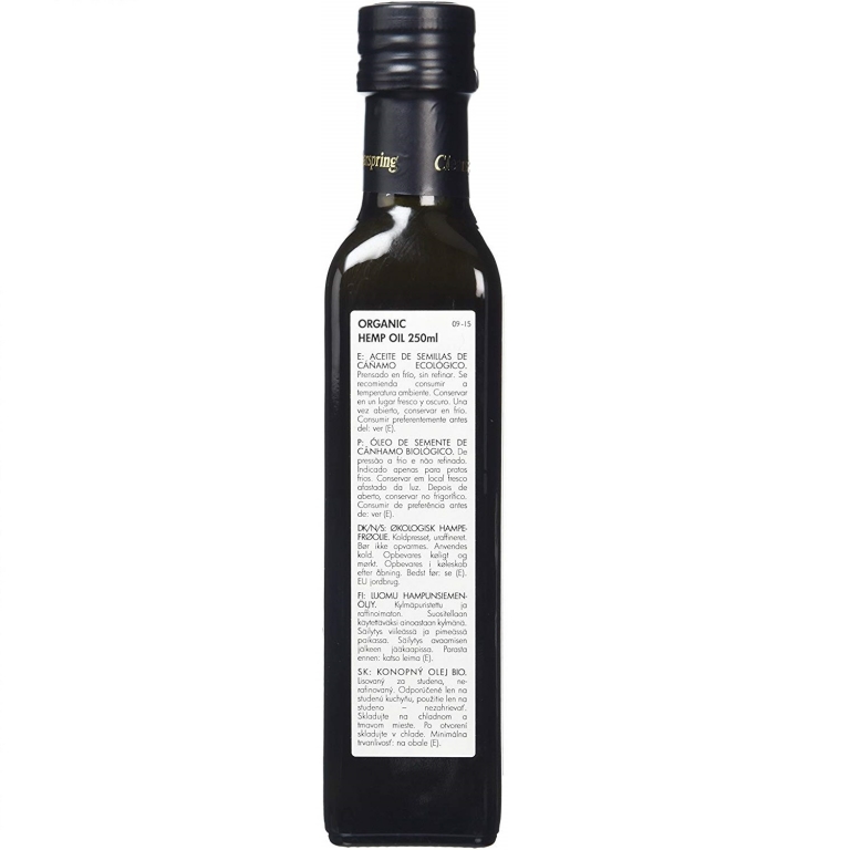 Ulei canepa presat la rece eco 200ml - CLEARSPRING