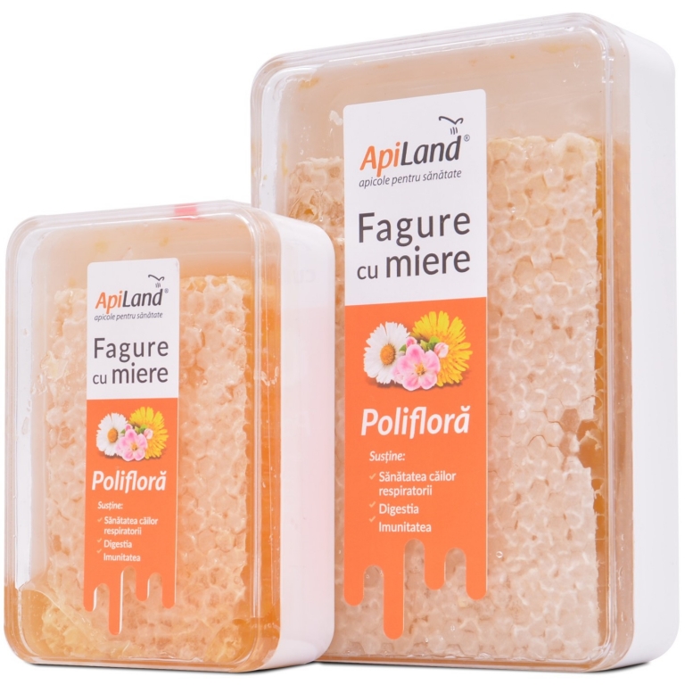 Fagure cu miere poliflora 200g - APILAND