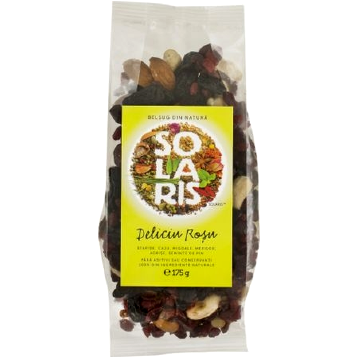 Mix fructe Deliciu rosu 175g - SOLARIS