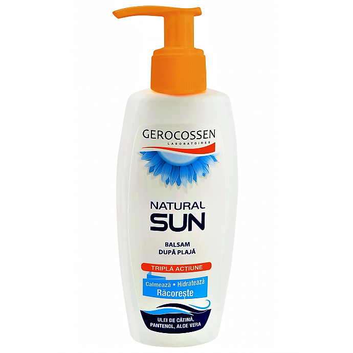 Balsam dupa plaja tripla actiune Natural Sun 200ml - GEROCOSSEN