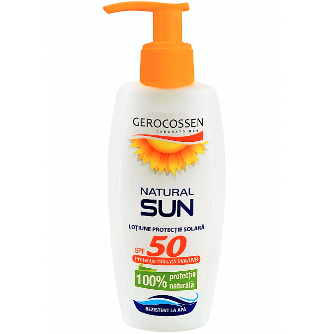 Lotiune protectie solara spf50 Natural Sun 200ml - GEROCOSSEN