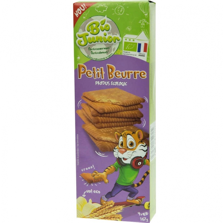 Biscuiti petit beurre Bio Junior 167g - CEREAL BIO