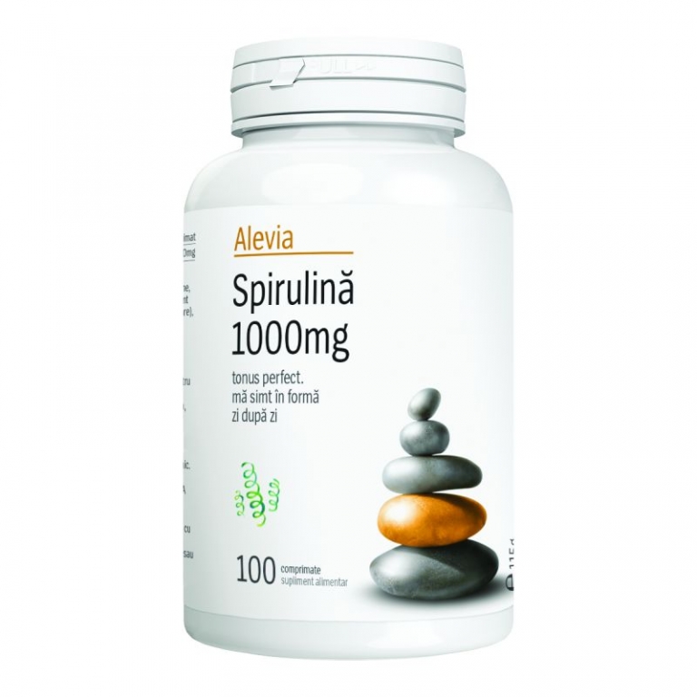 Spirulina 1000mg 100cp - Alevia