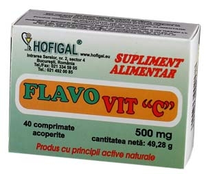 Flavovit C 500mg 40cp - HOFIGAL