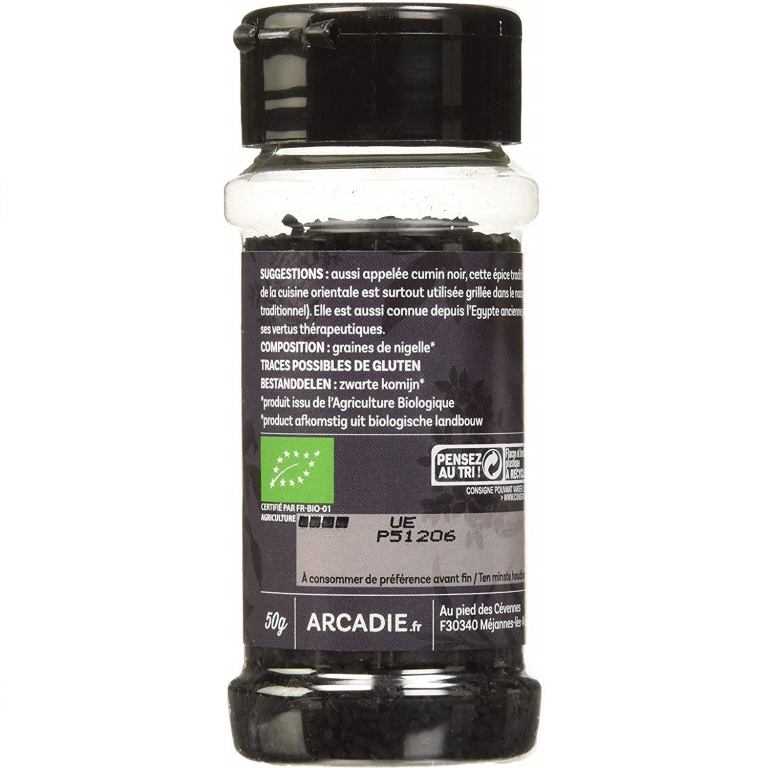 Condiment chimen negru [negrilica] seminte bio 50g - COOK