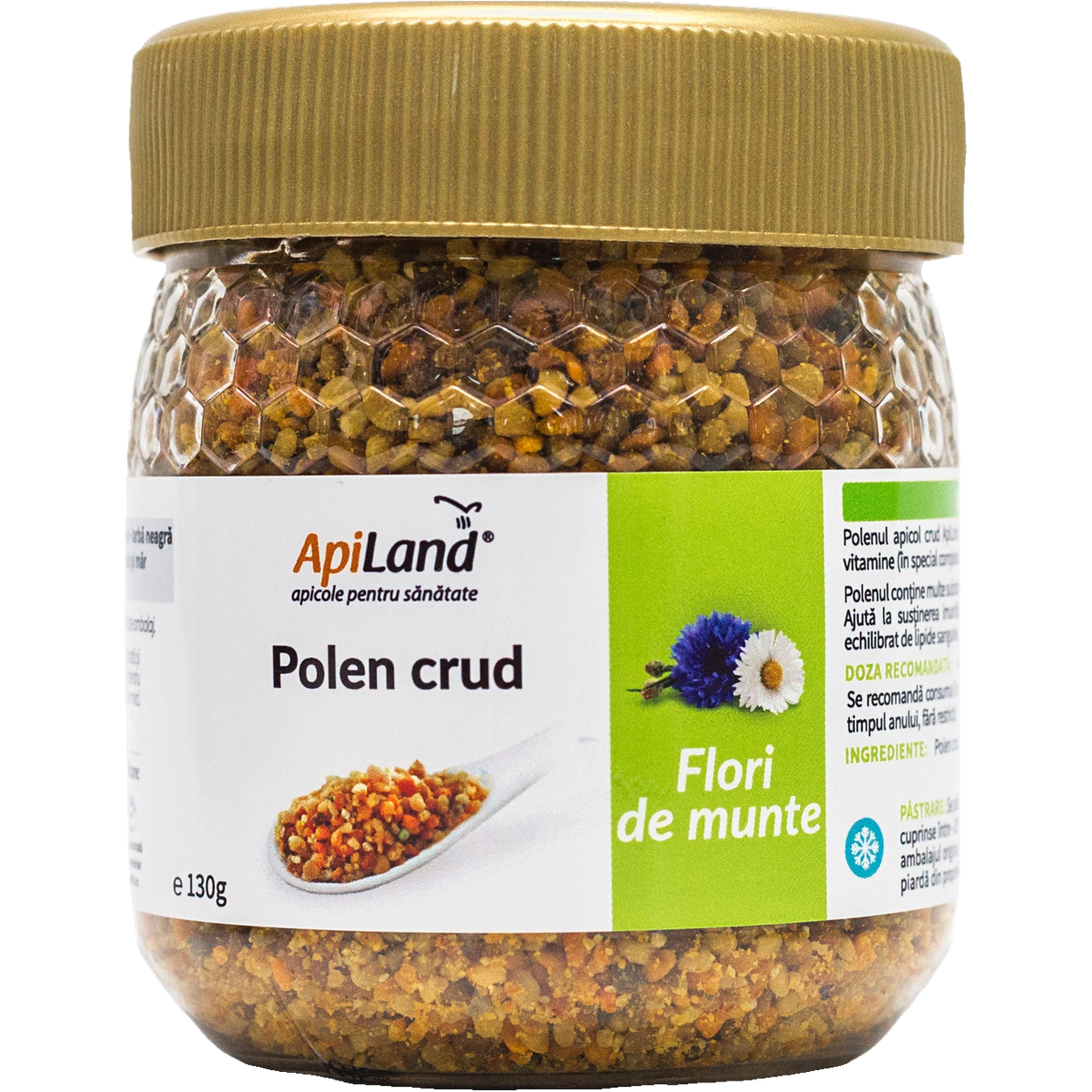 Polen crud flori munte 130g - APILAND